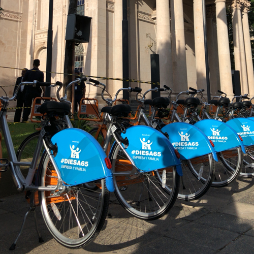 BLOOM sharing software used for municipal bike sharing applications.